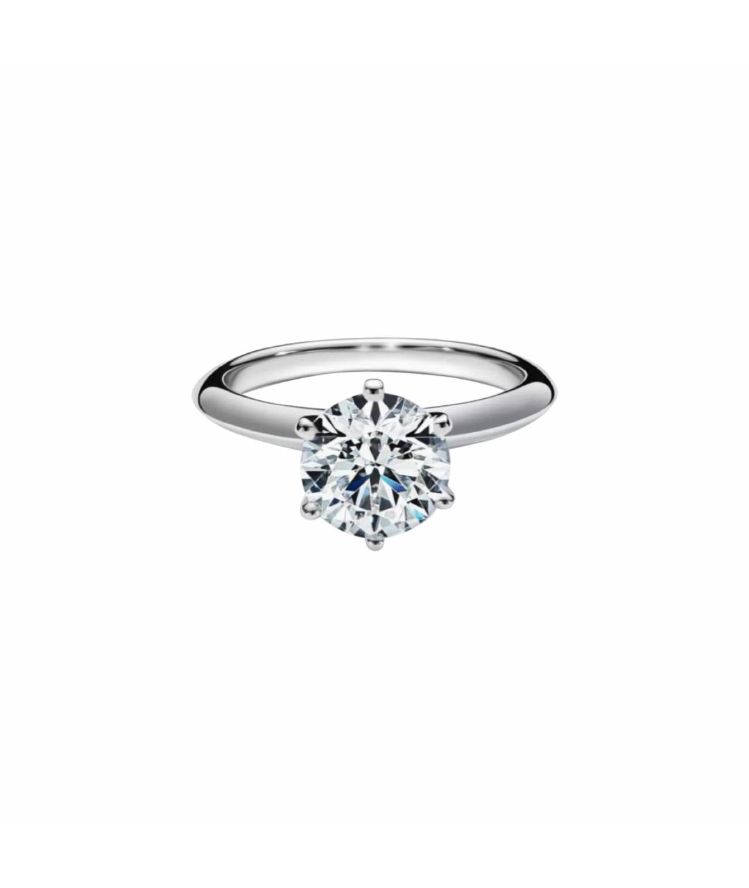 TIFFANY&CO Серебряное кольцо из белого золота, фото 1