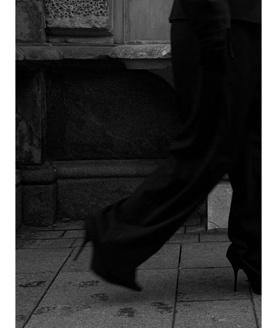 BALENCIAGA Черные ботильоны, фото 4