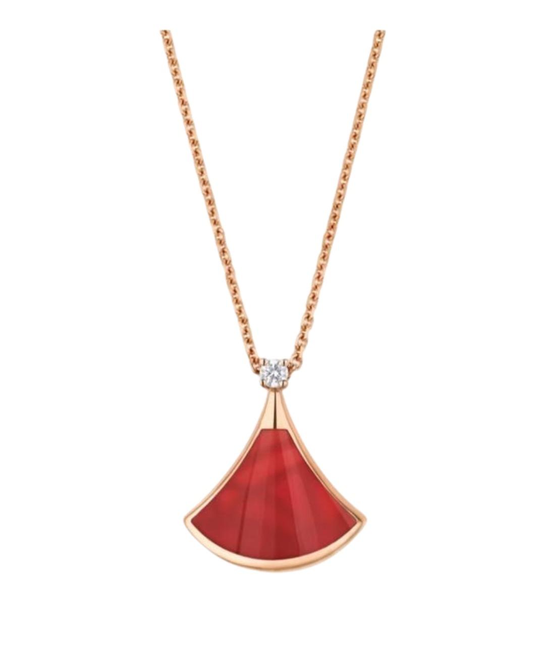 BVLGARI Золотое колье из розового золота, фото 1