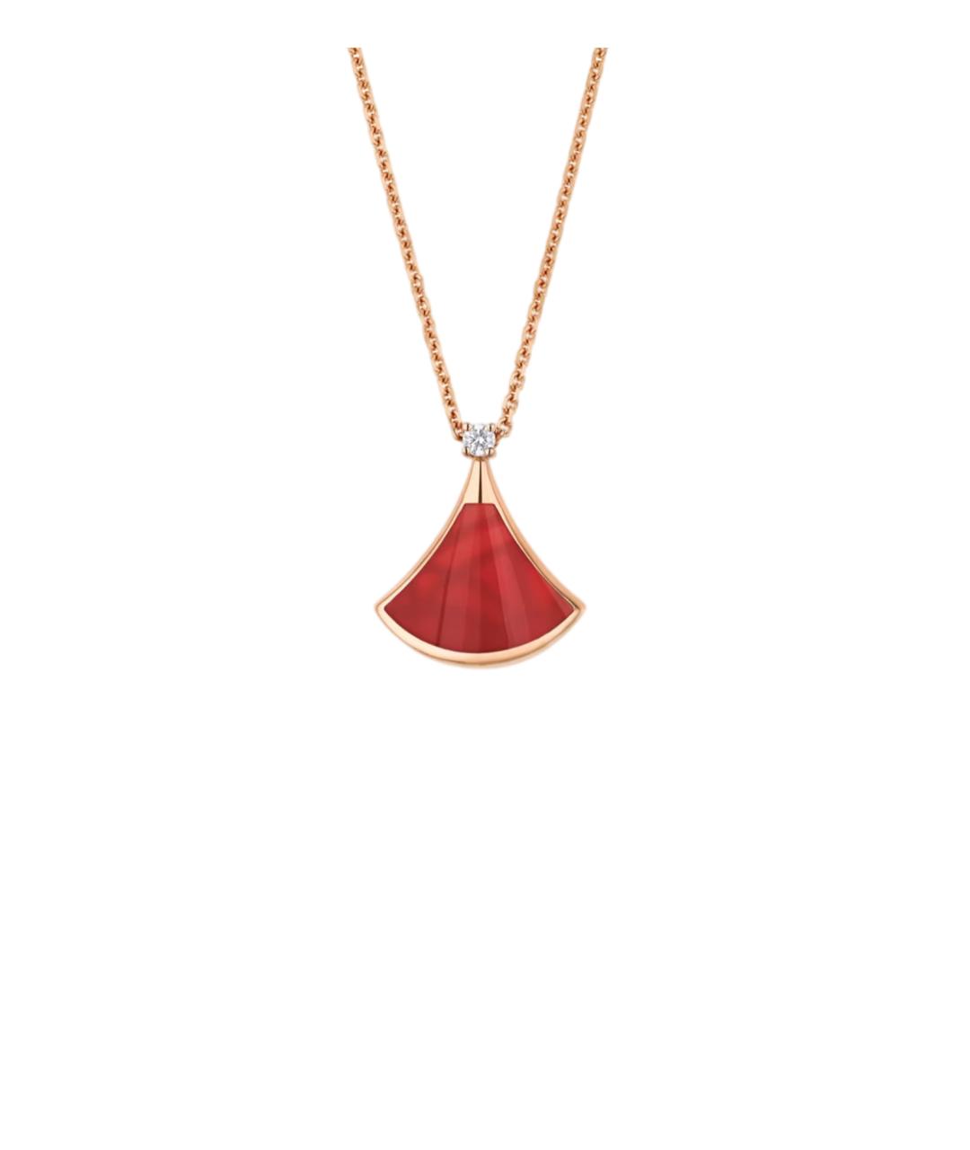 BVLGARI Золотое колье из розового золота, фото 5