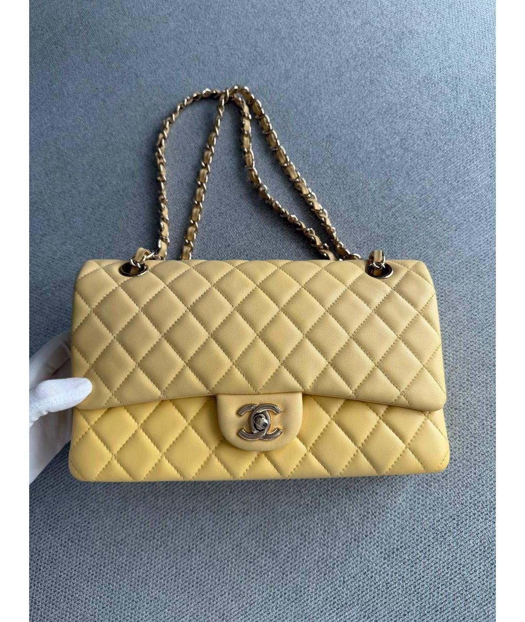 CHANEL Бежевая кожаная сумка тоут, фото 2