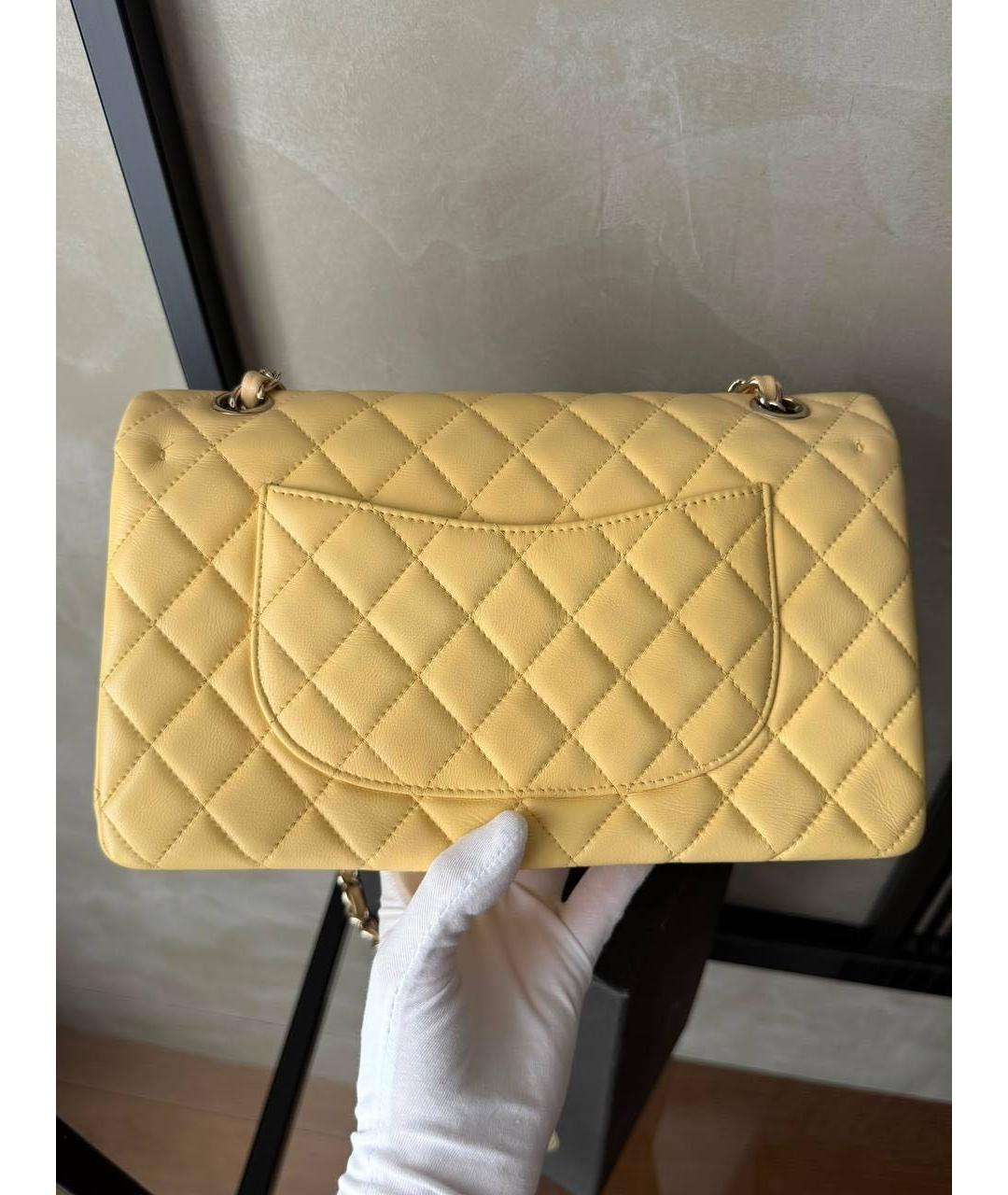 CHANEL Бежевая кожаная сумка тоут, фото 3