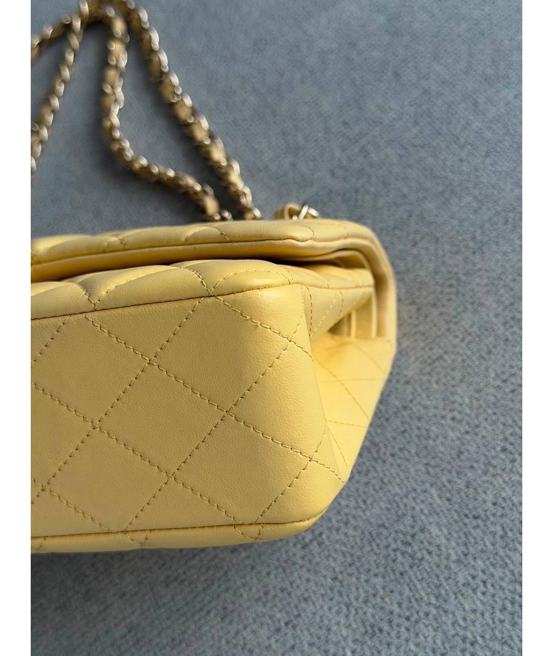 CHANEL Бежевая кожаная сумка тоут, фото 6