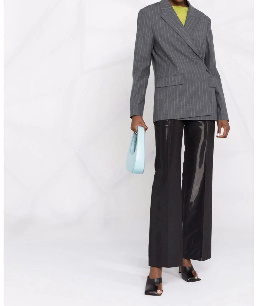MSGM Серый полиэстеровый костюм с брюками, фото 5