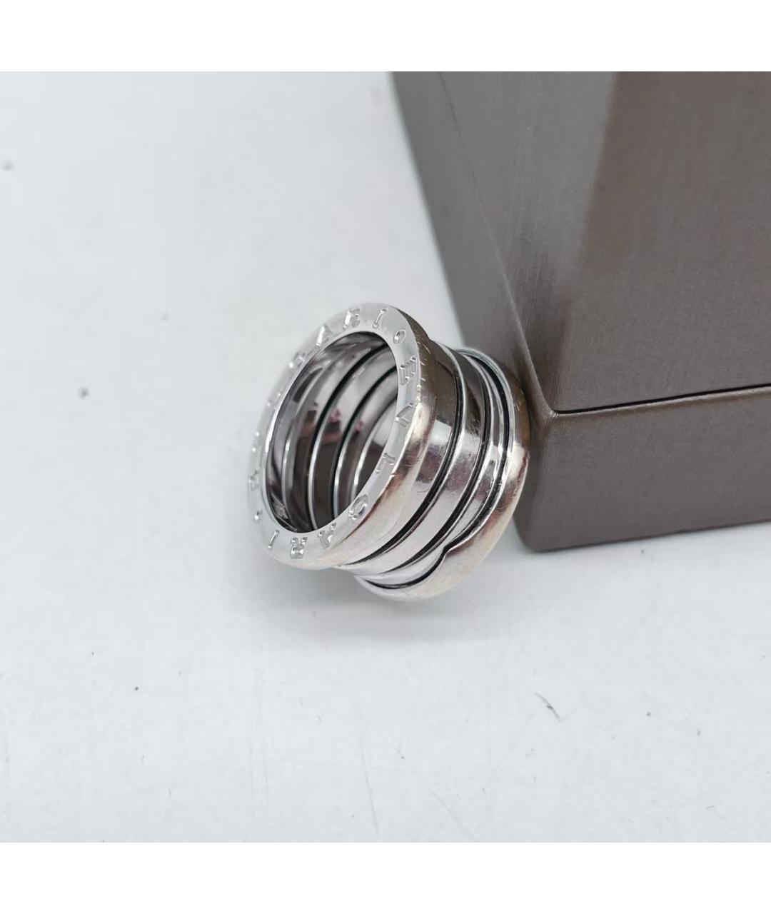 BVLGARI Серебряное кольцо из белого золота, фото 5