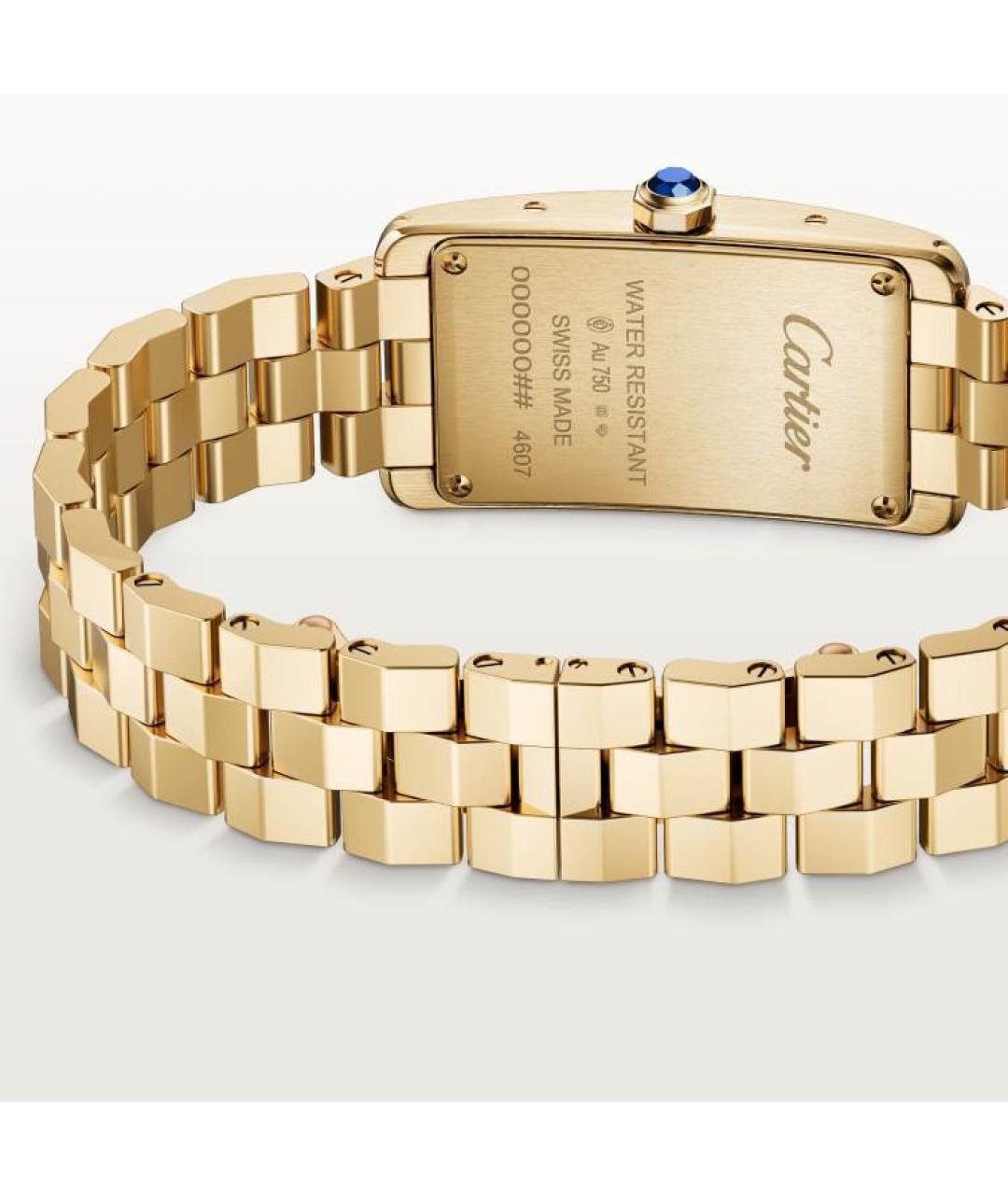 CARTIER Золотые часы из желтого золота, фото 2