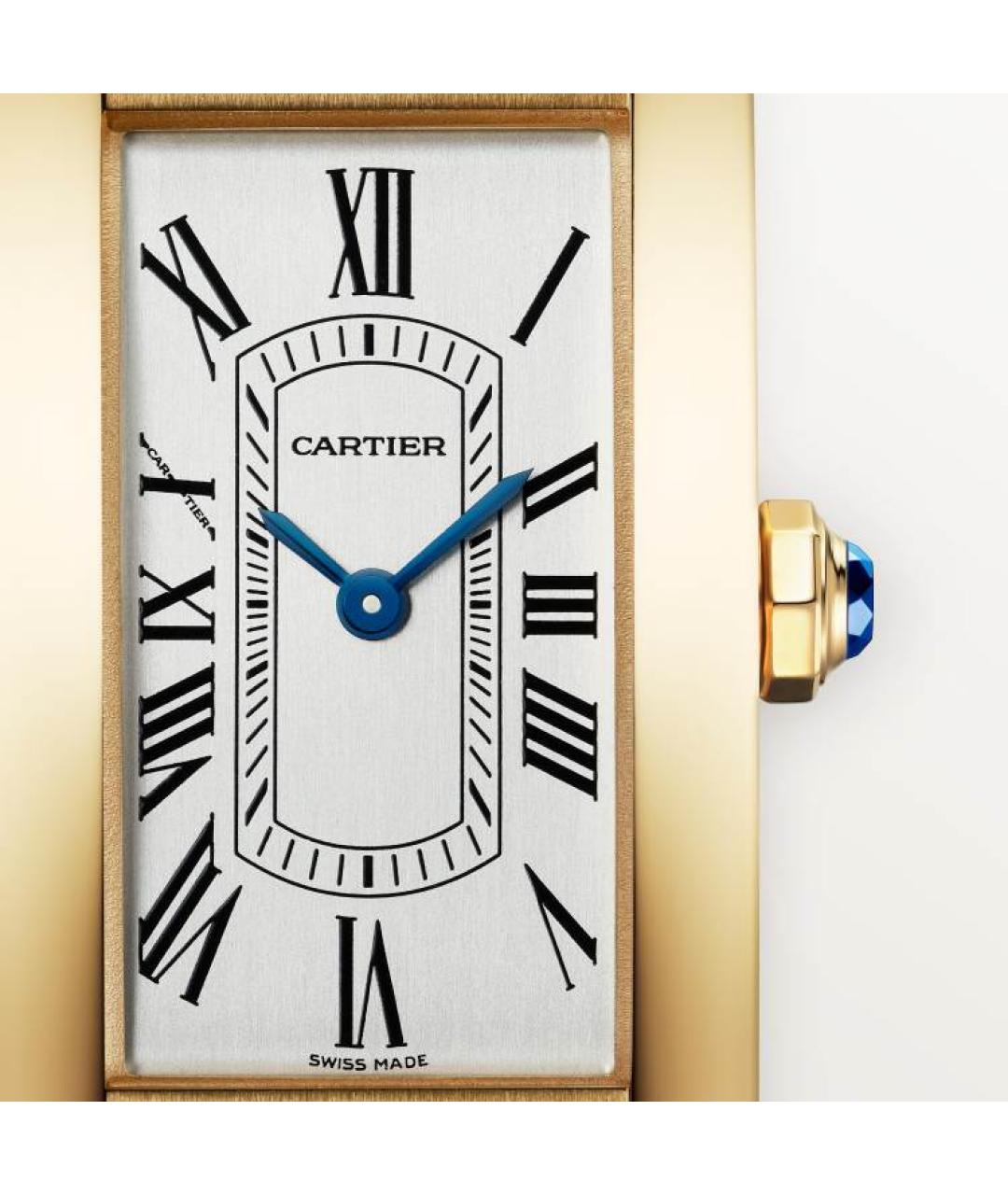 CARTIER Золотые часы из желтого золота, фото 4