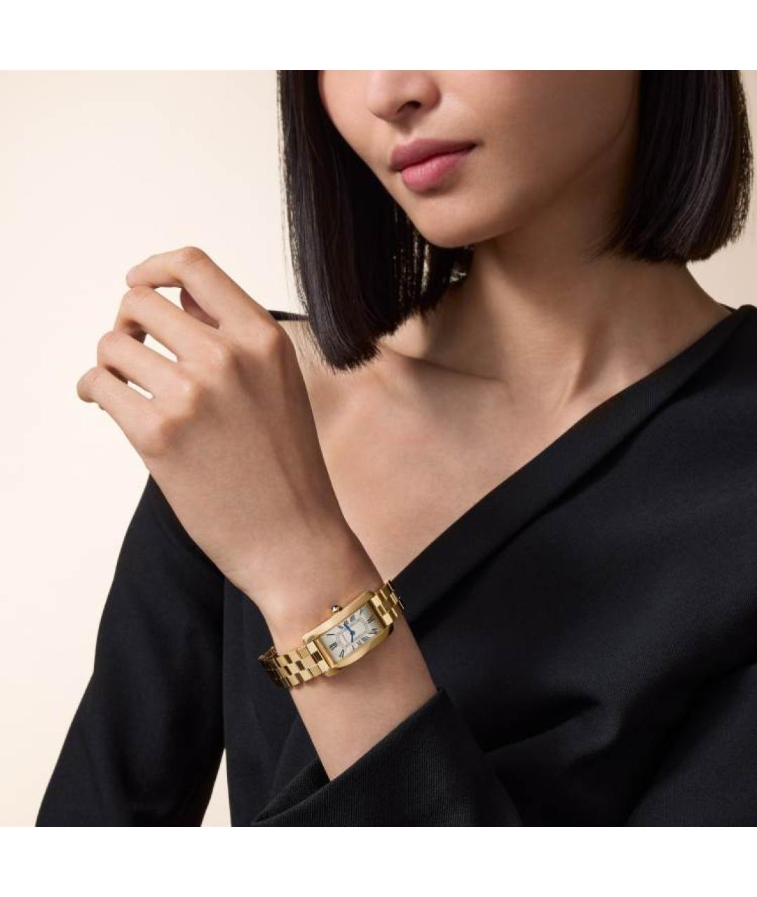 CARTIER Золотые часы из желтого золота, фото 3