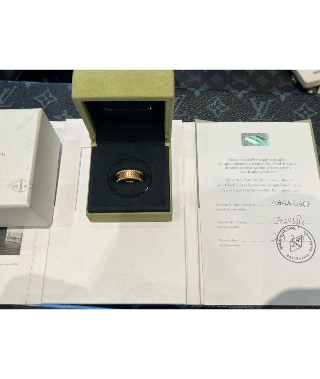 VAN CLEEF & ARPELS Золотое кольцо из розового золота, фото 3