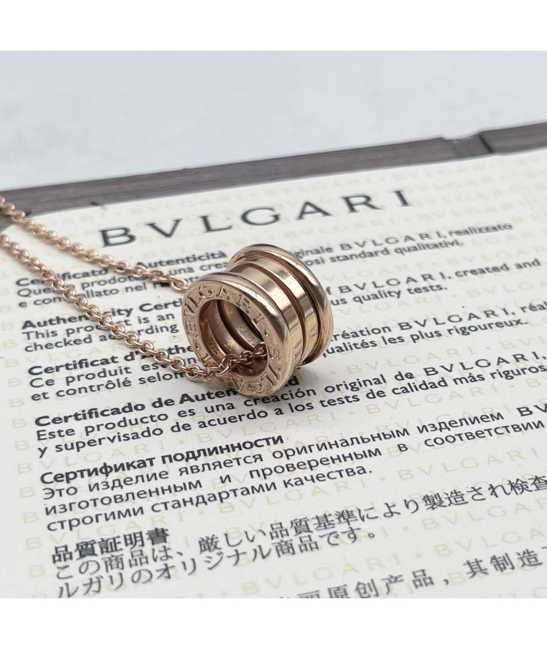 BVLGARI Золотое колье, фото 5