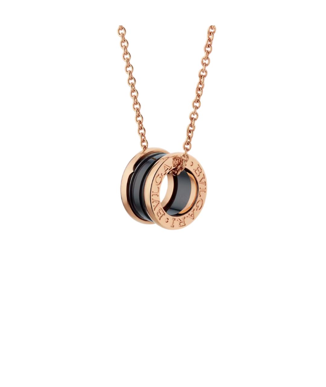 BVLGARI Золотое колье из розового золота, фото 5