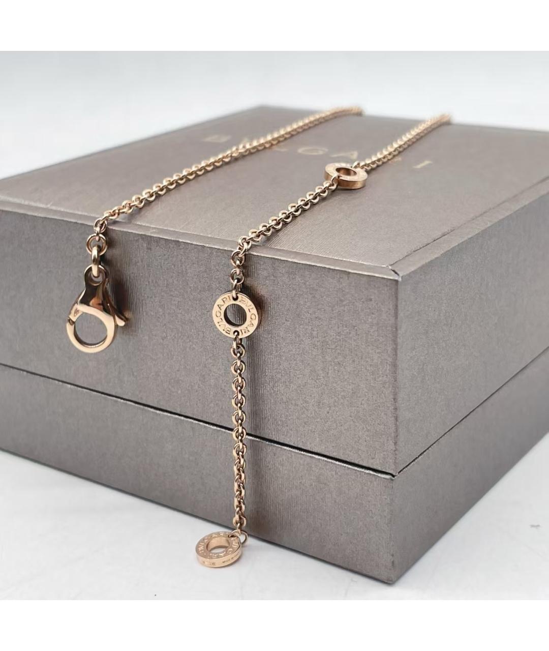 BVLGARI Золотое колье из розового золота, фото 4