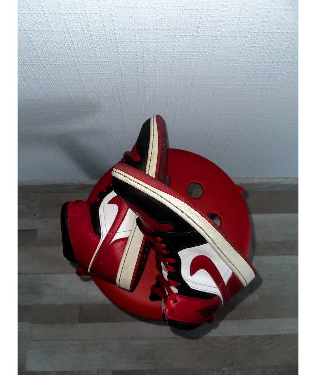 NIKE Мульти кожаные кроссовки, фото 6