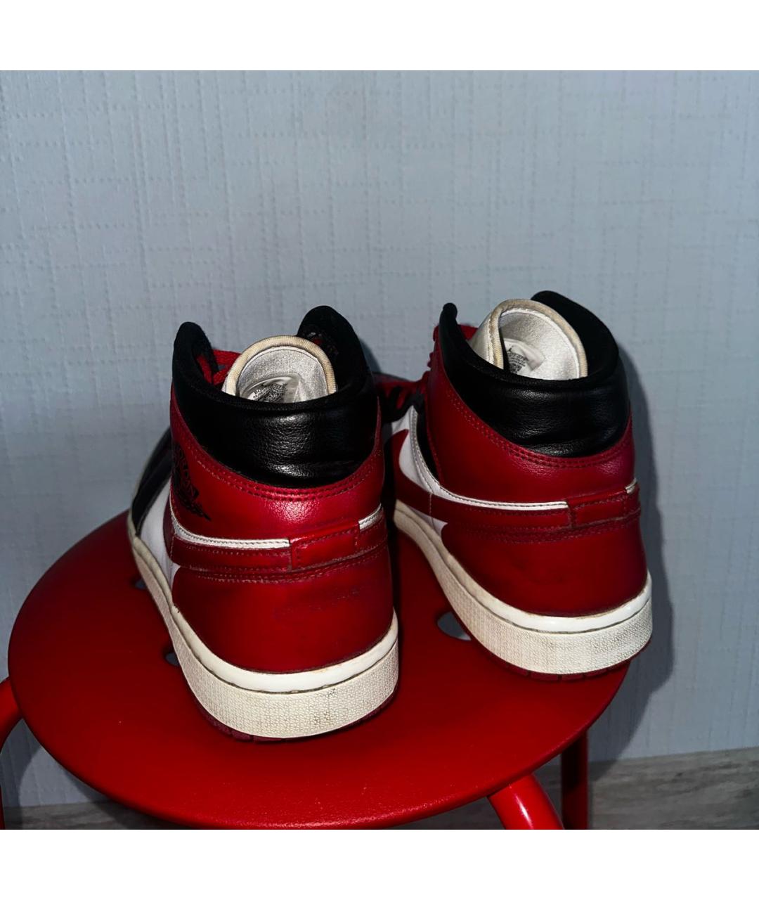 NIKE Мульти кожаные кроссовки, фото 4