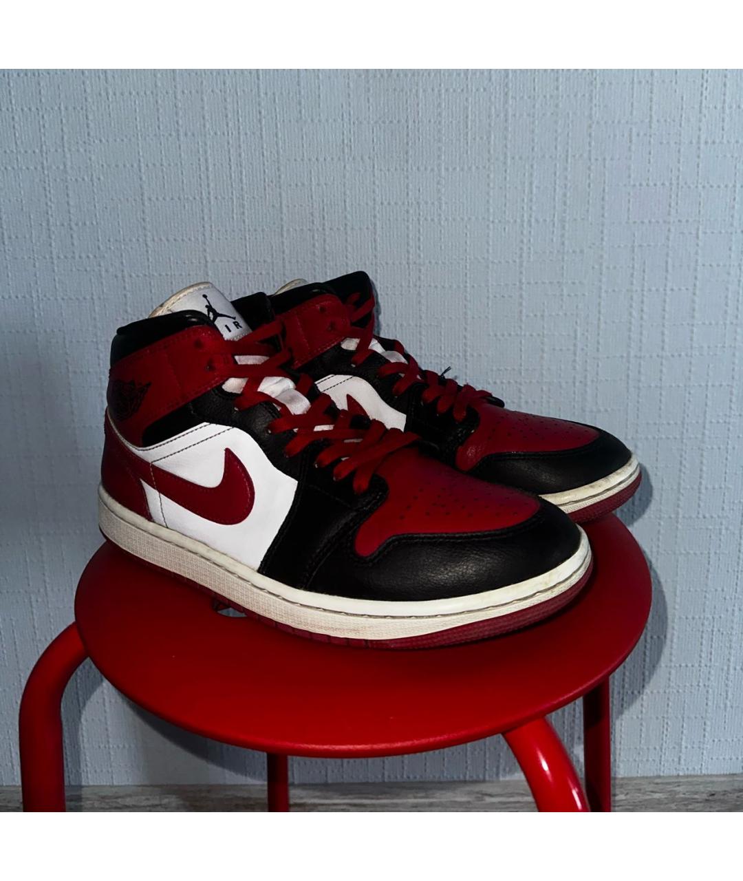 NIKE Мульти кожаные кроссовки, фото 9