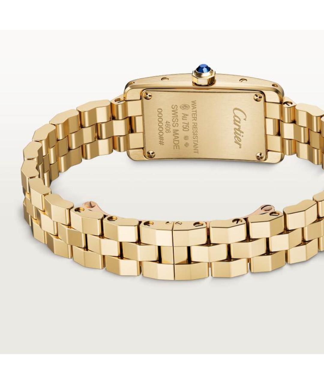 CARTIER Золотые часы из желтого золота, фото 4