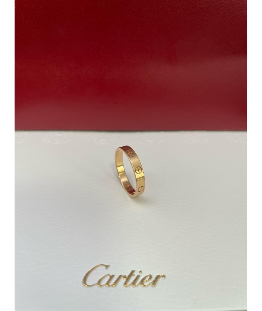 CARTIER Золотое кольцо из розового золота, фото 3