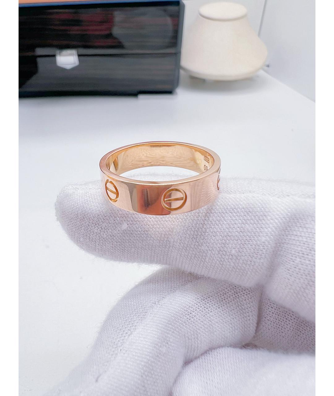 CARTIER Золотое кольцо из розового золота, фото 4