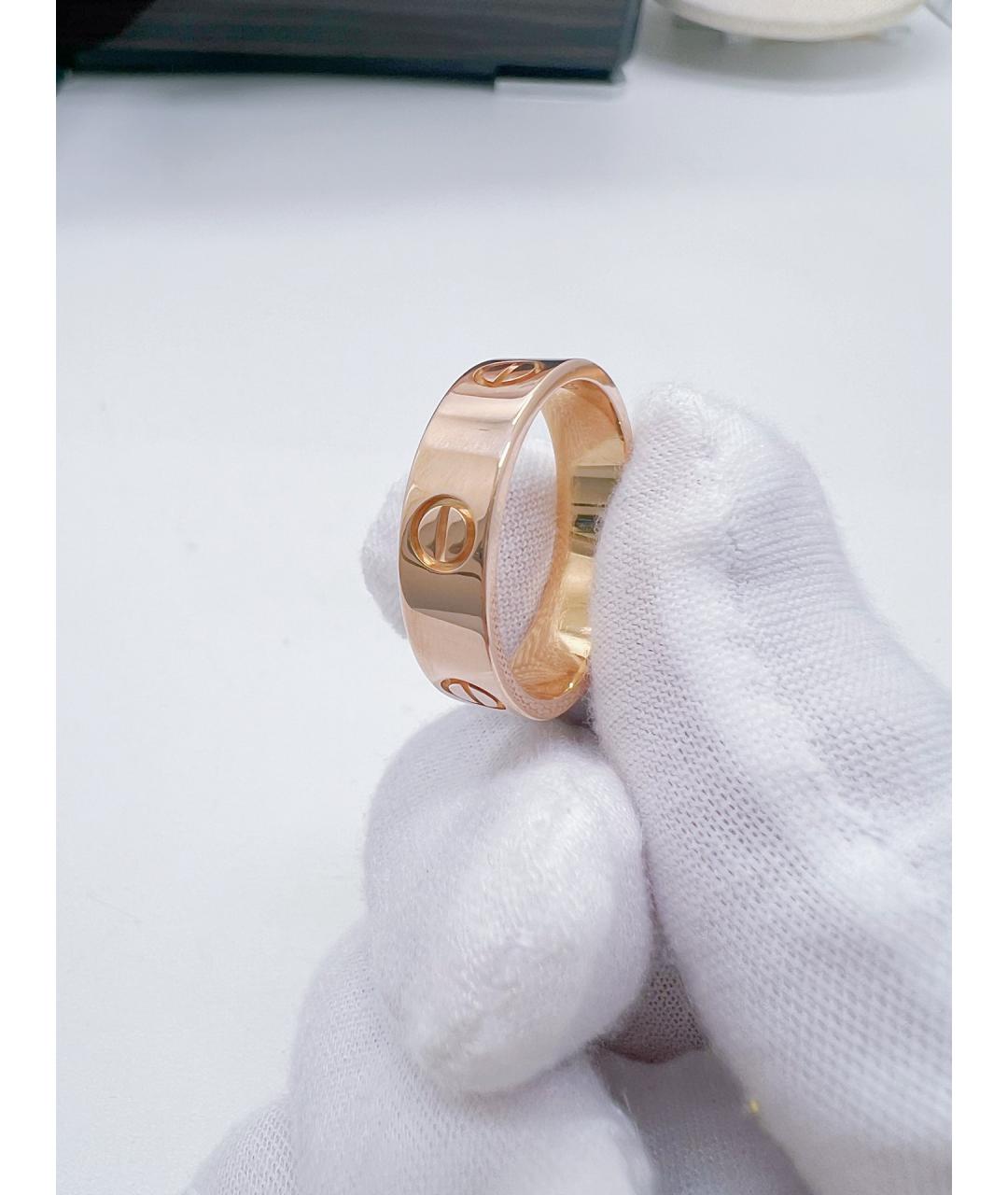 CARTIER Золотое кольцо из розового золота, фото 2