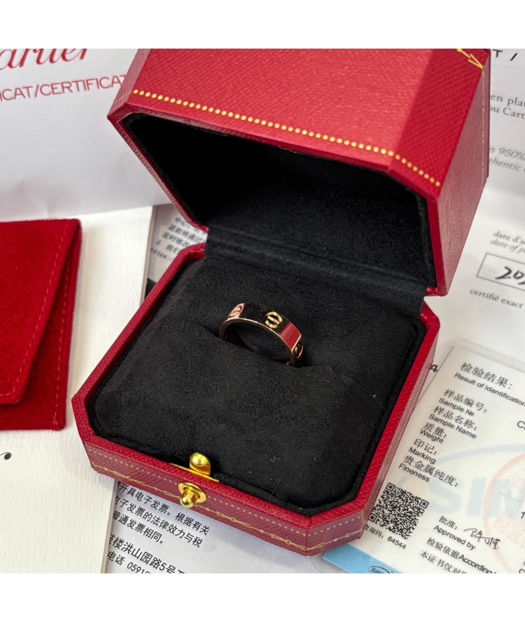 CARTIER Золотое кольцо из розового золота, фото 2
