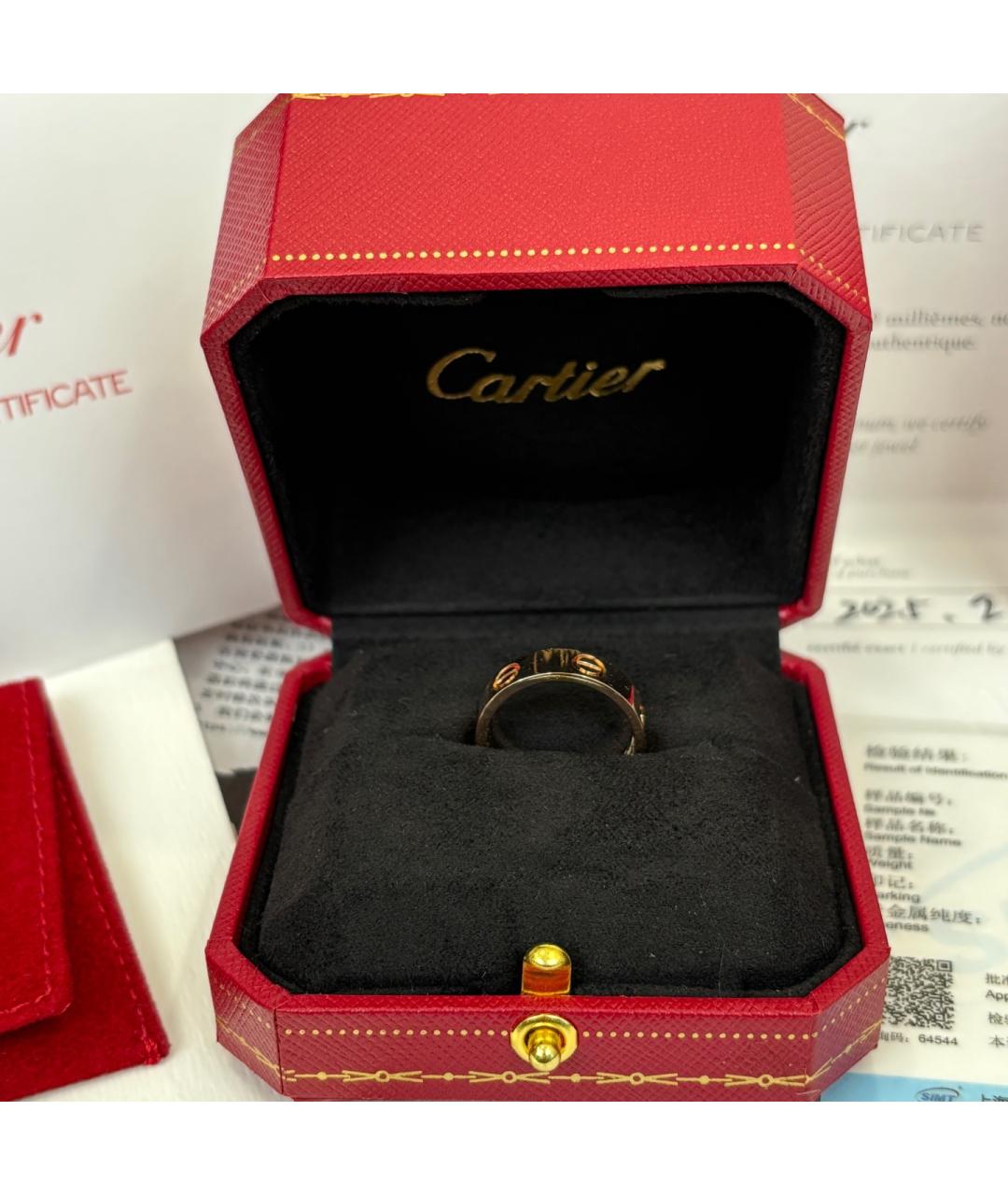 CARTIER Золотое кольцо из розового золота, фото 4