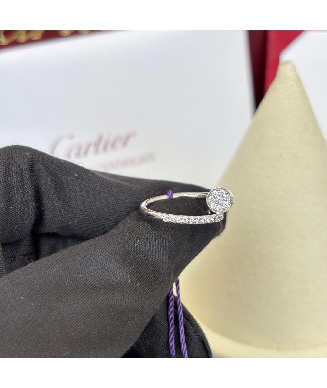 CARTIER Серебряное кольцо из белого золота, фото 5