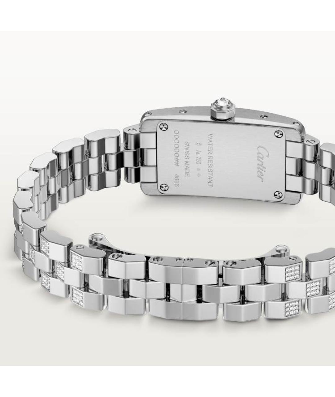 CARTIER Серебряные часы из белого золота, фото 2