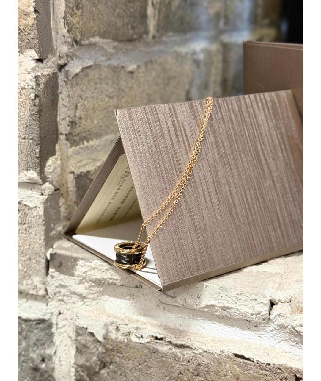 BVLGARI Золотое колье из розового золота, фото 3