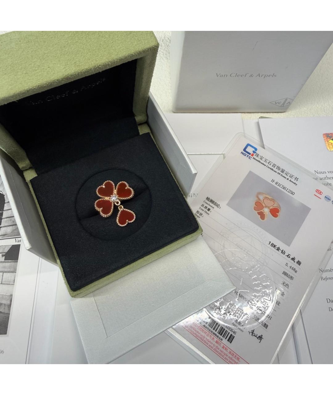 VAN CLEEF & ARPELS Золотое кольцо из розового золота, фото 2