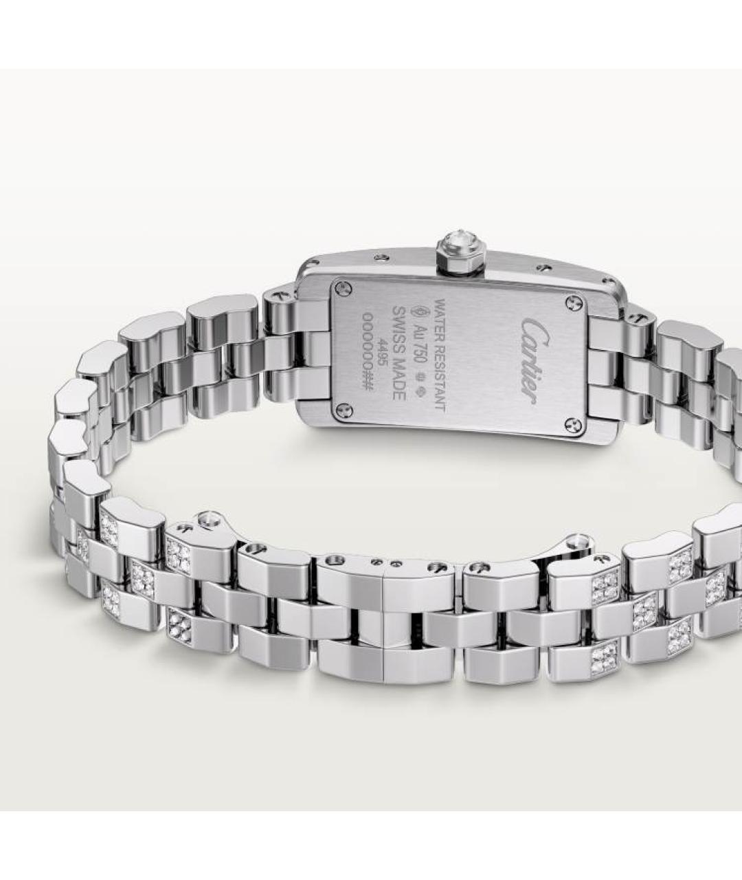 CARTIER Серебряные часы из белого золота, фото 4