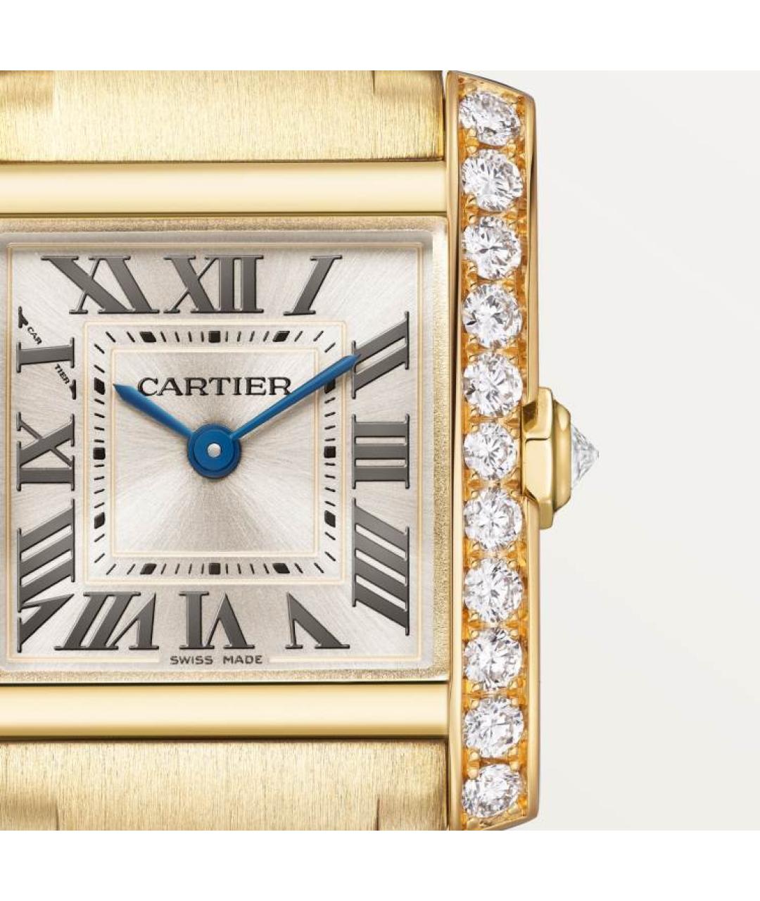 CARTIER Золотые часы из желтого золота, фото 4