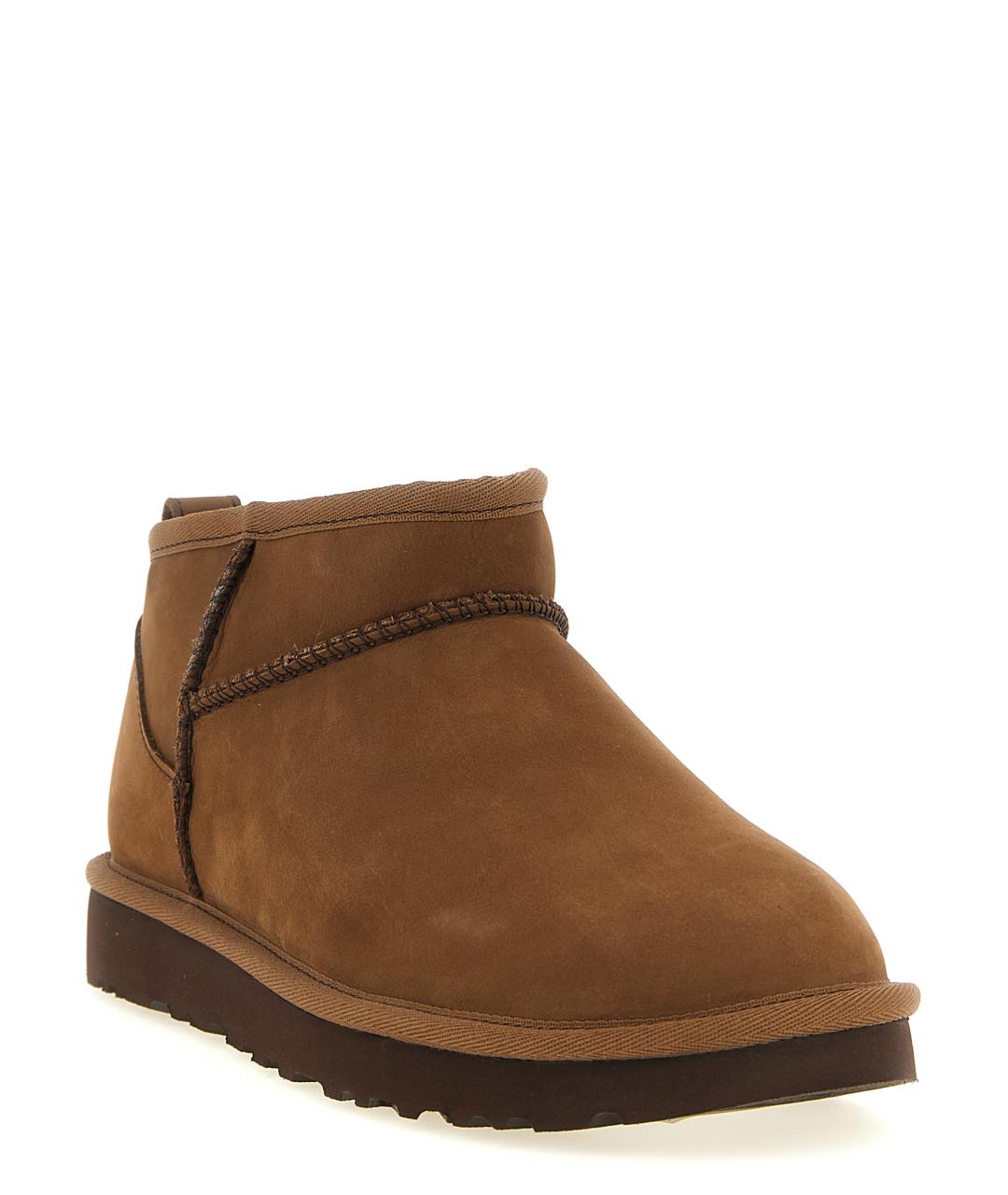 UGG Коричневые замшевые ботинки, фото 2