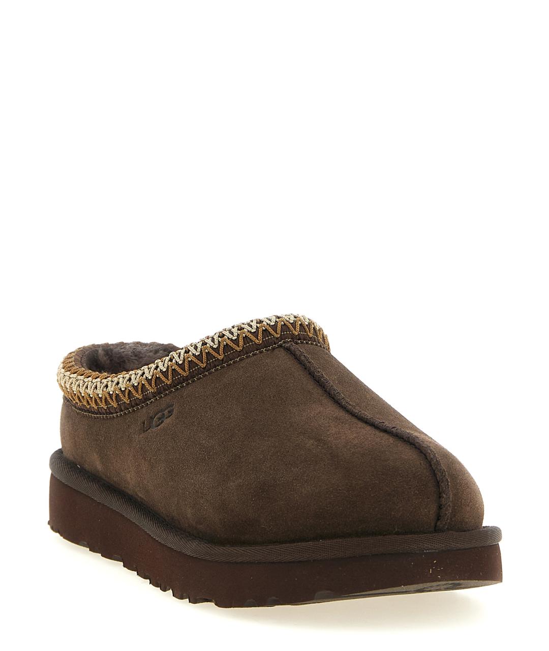 UGG Коричневые замшевые сабо, фото 2