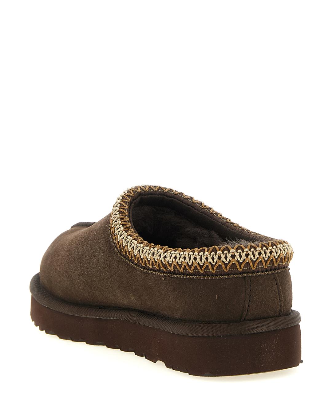 UGG Коричневые замшевые сабо, фото 3