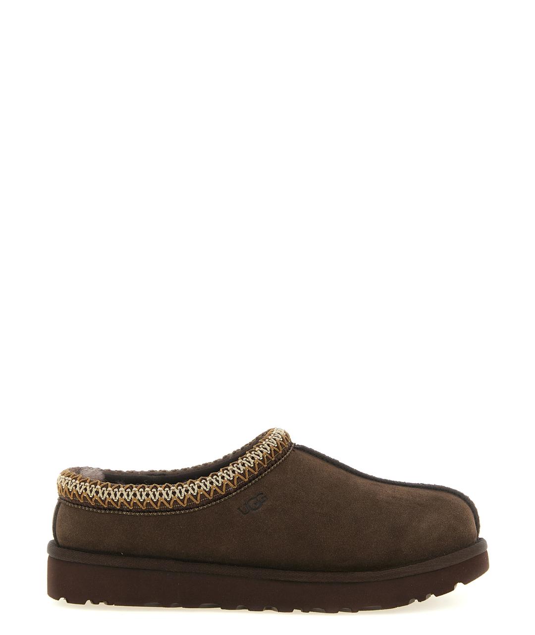 UGG Коричневые замшевые сабо, фото 1