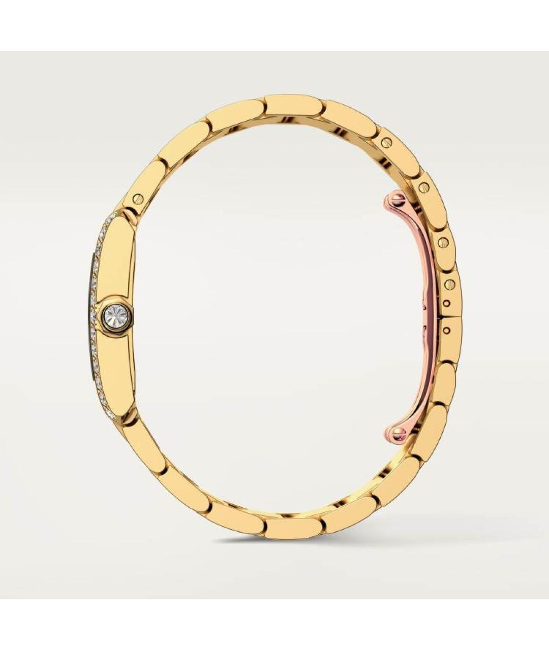 CARTIER Золотые часы из желтого золота, фото 4