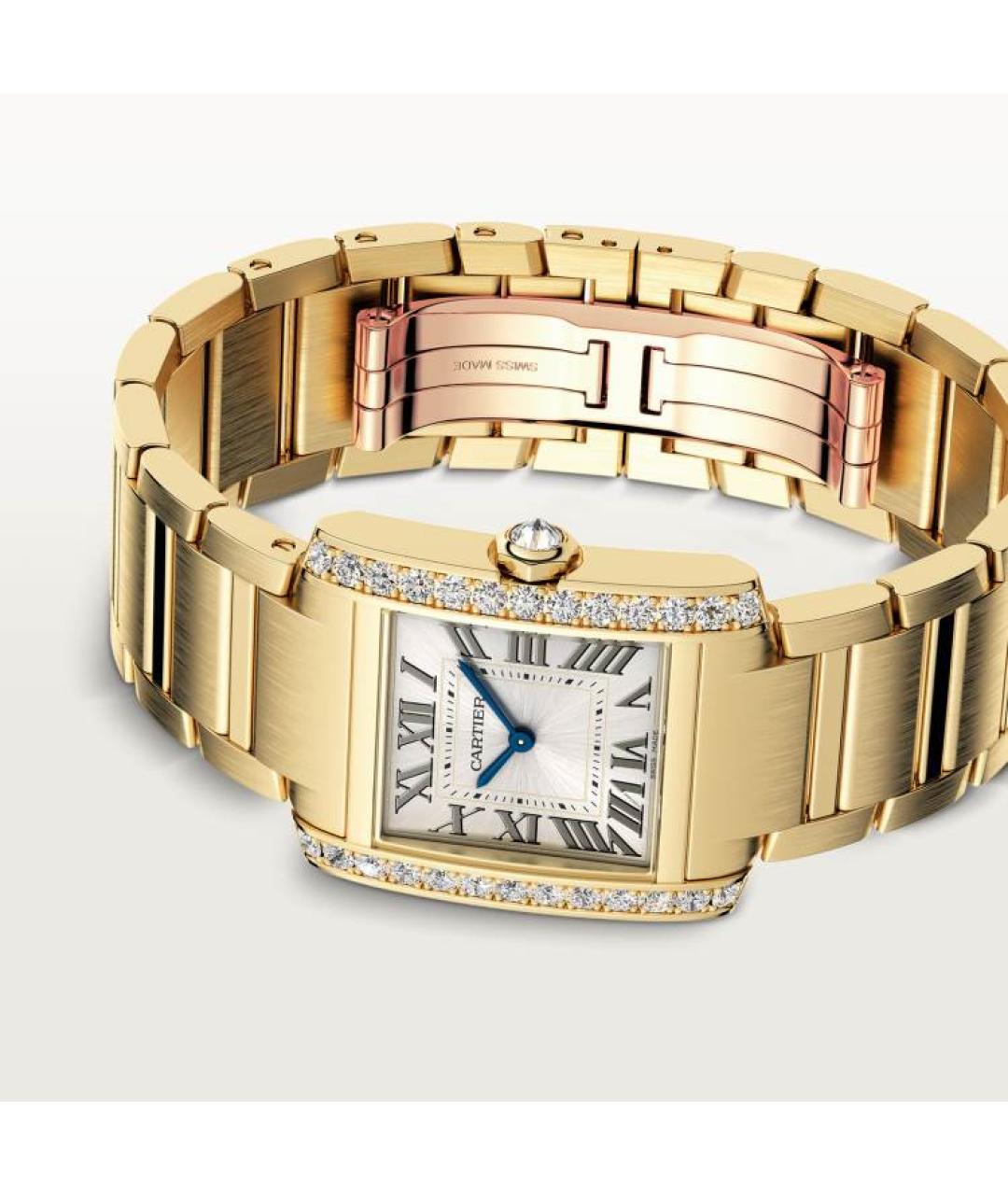 CARTIER Золотые часы из желтого золота, фото 3