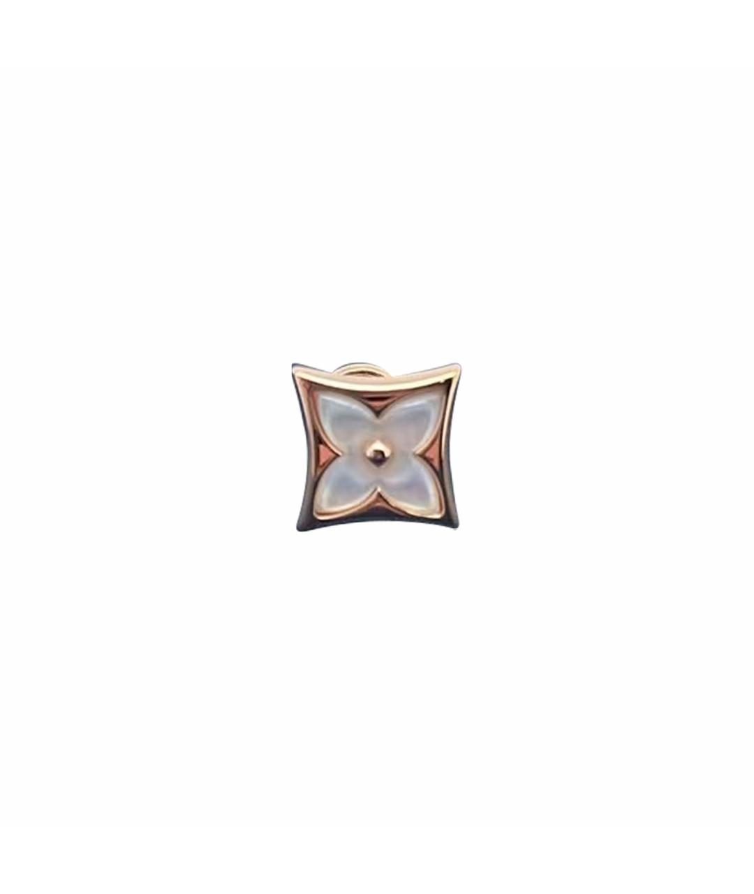 LOUIS VUITTON Золотые серьги, фото 1
