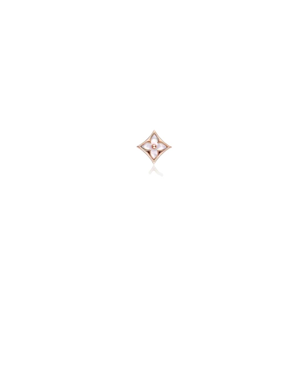 LOUIS VUITTON Золотые серьги, фото 5
