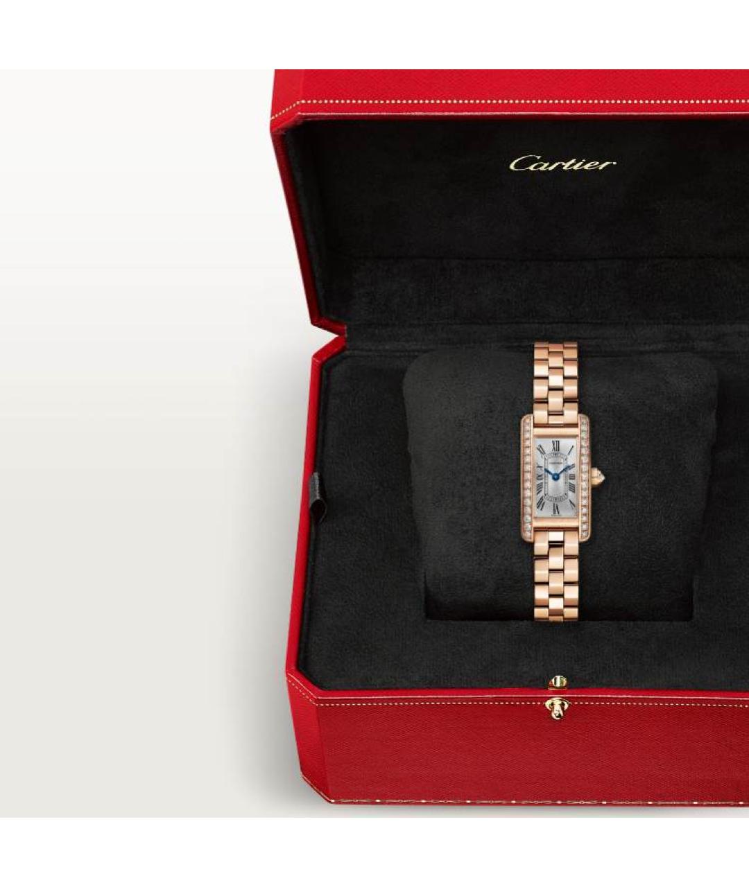 CARTIER Золотые часы из розового золота, фото 3