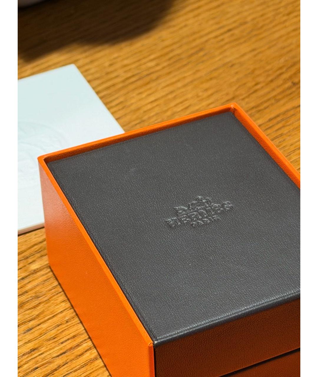 HERMES Белая подвеска из розового золота, фото 6