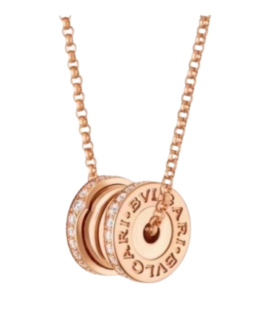 BVLGARI Золотое колье из розового золота, фото 1