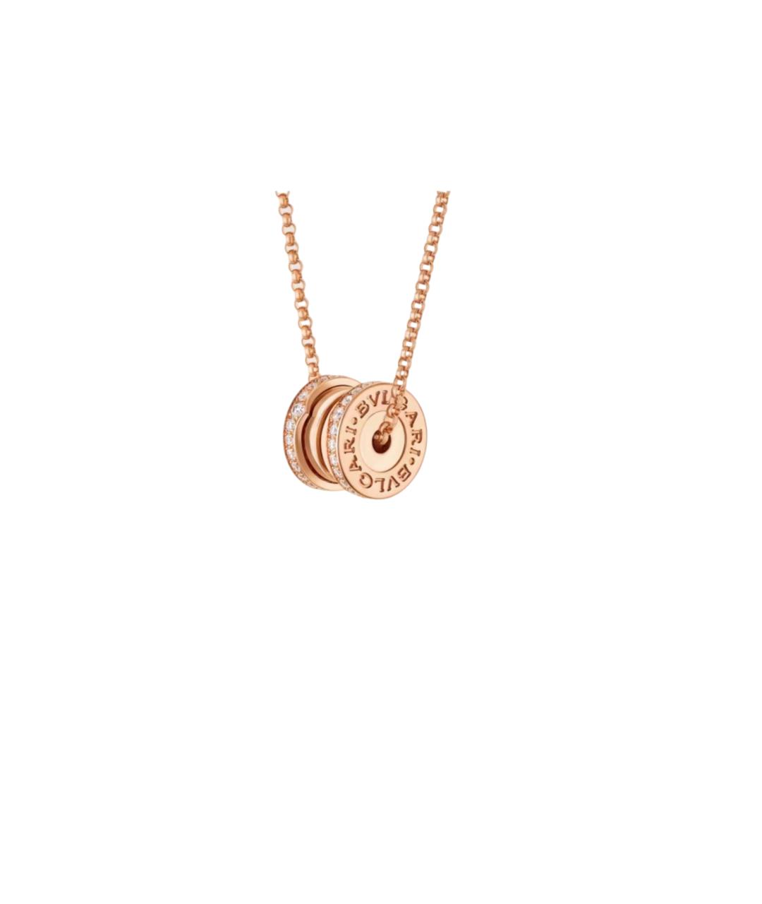 BVLGARI Золотое колье из розового золота, фото 6