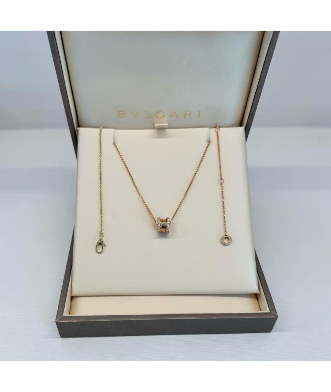 BVLGARI Золотое колье из розового золота, фото 3