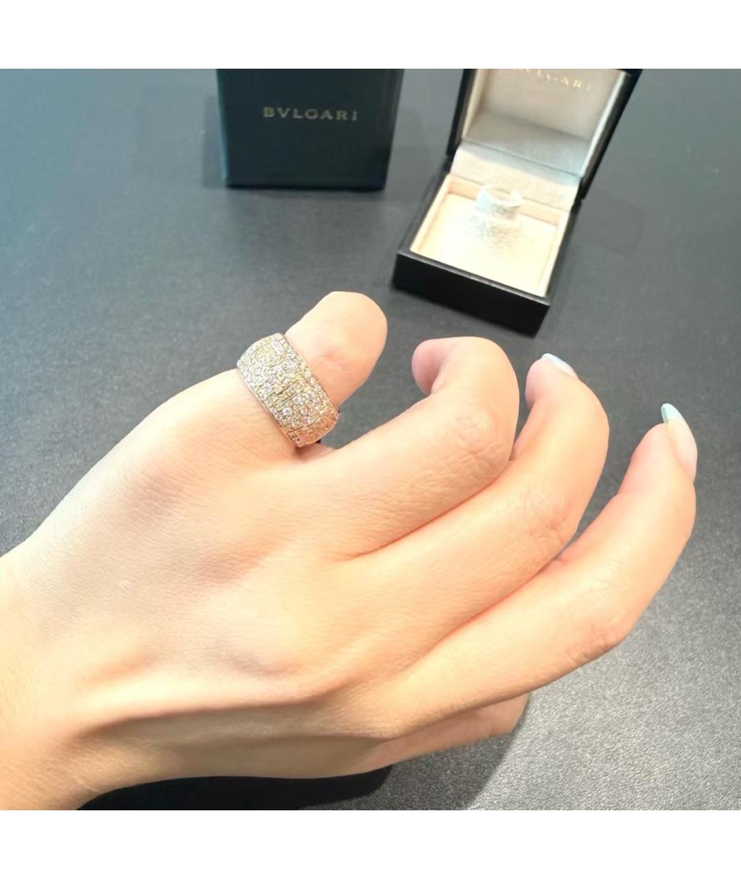 BVLGARI Золотое кольцо из розового золота, фото 6