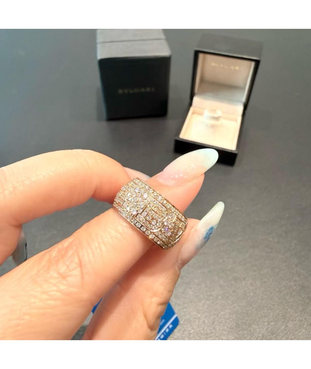 BVLGARI Золотое кольцо из розового золота, фото 5