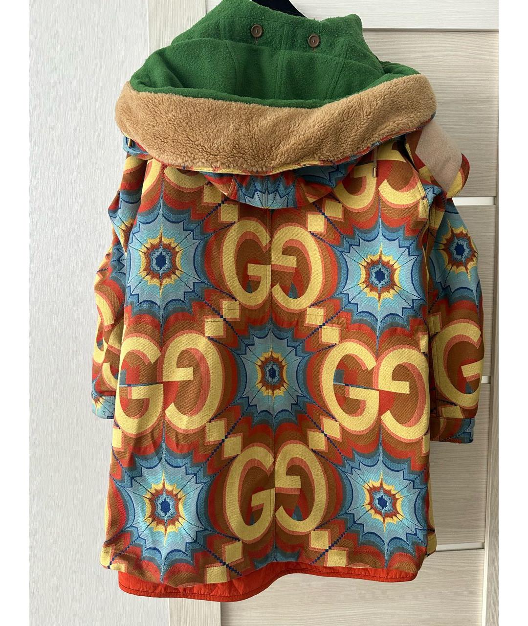 GUCCI Коричневая хлопковая парка, фото 2