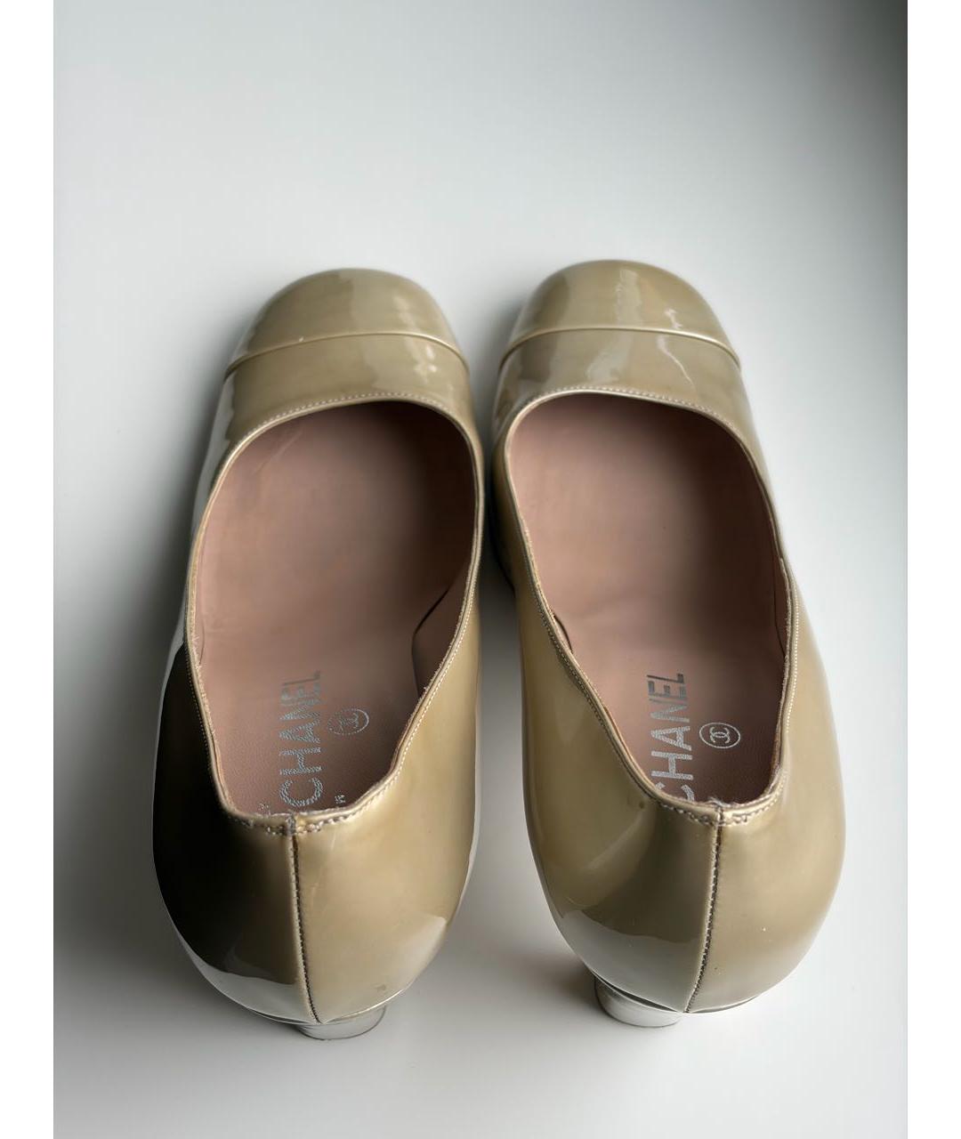 CHANEL Туфли из лакированной кожи, фото 3