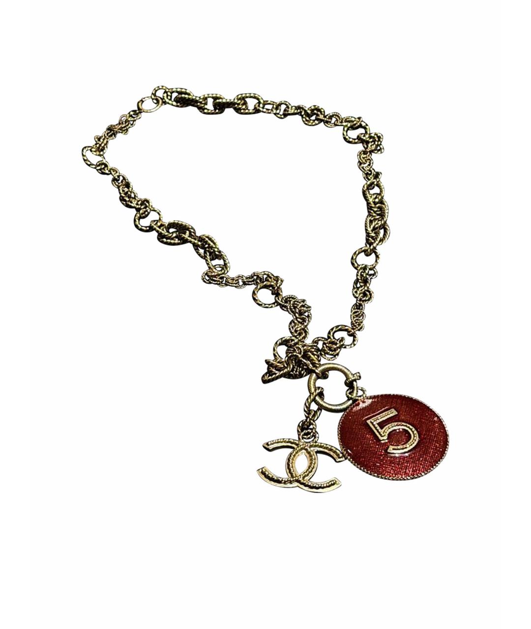 CHANEL Золотое колье, фото 1