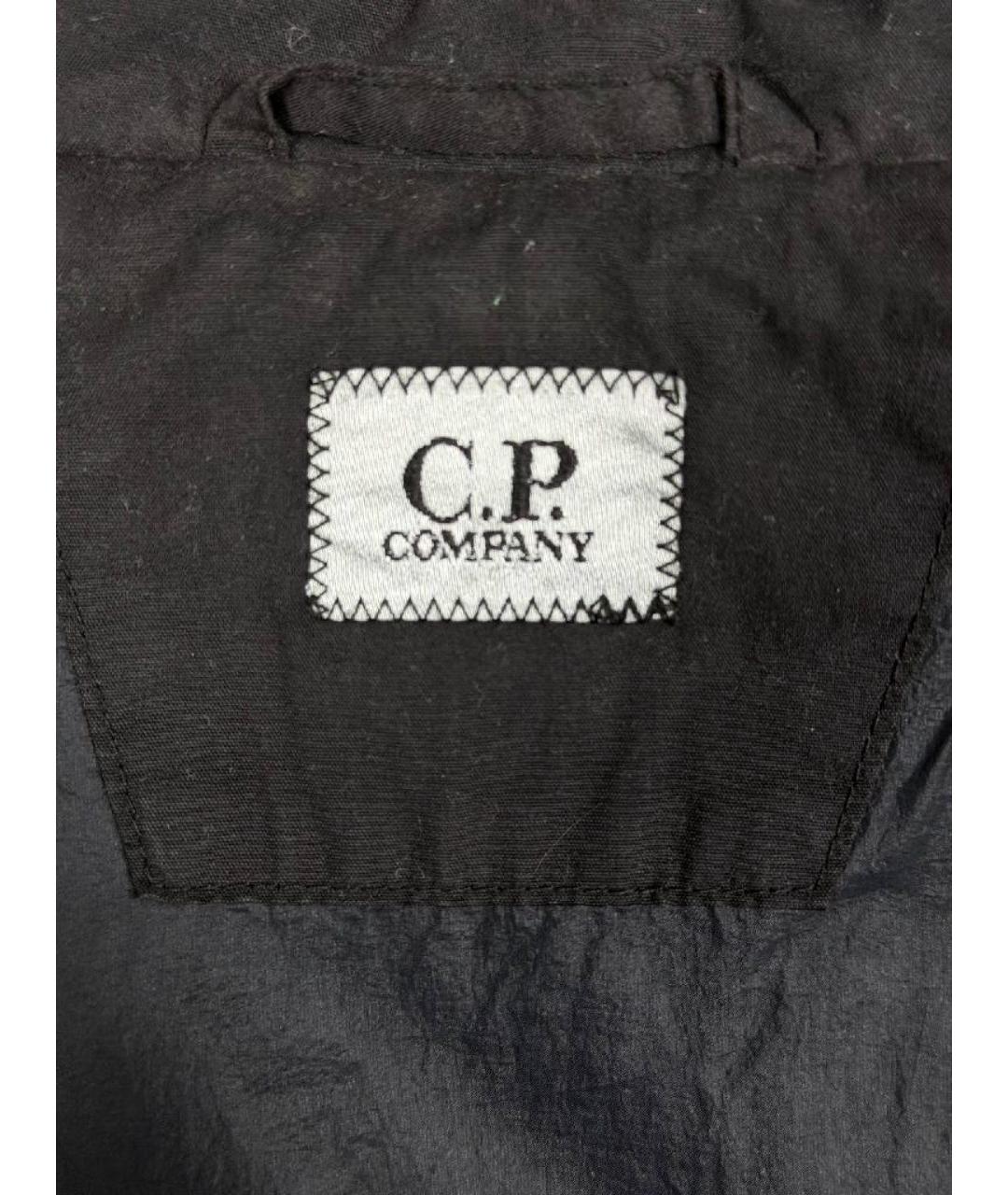 CP COMPANY Черная хлопковая парка, фото 6